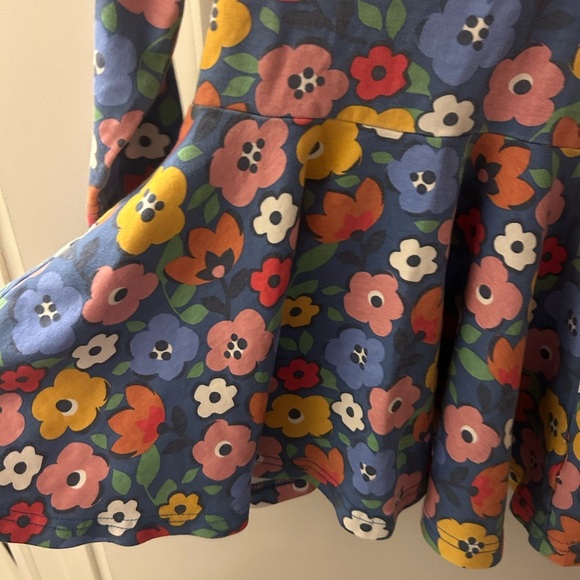 Jojo Maman Bebe 12-18m Floral Blue dress - Picture 3 of 4